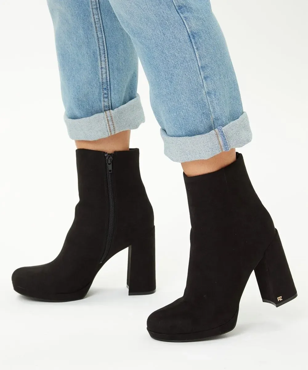 Rachel Zoe Black Maya Platform Boots
